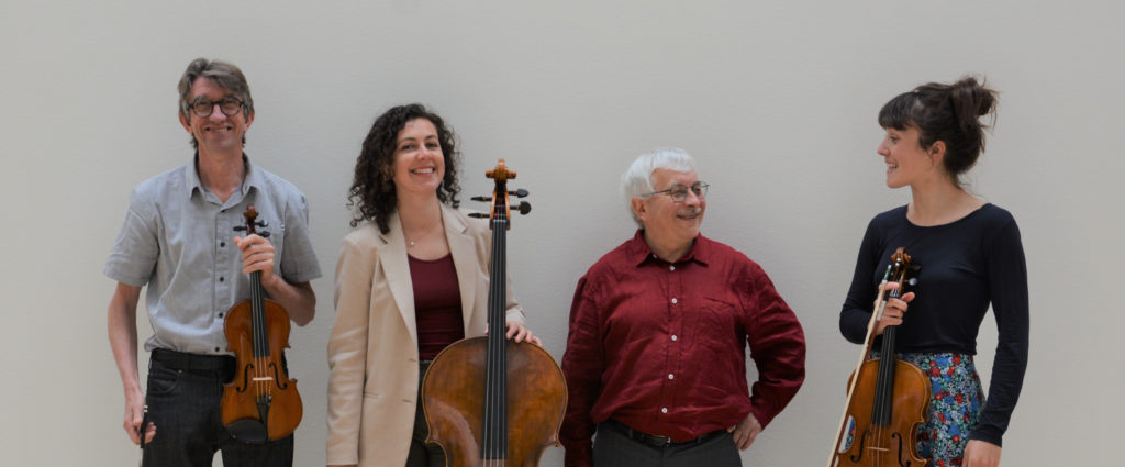 Quatuor Jean-Marie Bardèche, Lydie Lefebvre, Philippe Wucher, Louise Brunel©Claire Deroin-Conservatoire de Grenoble